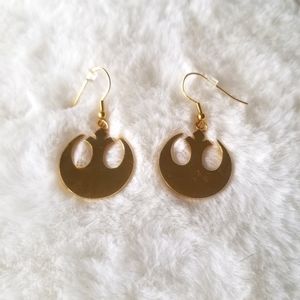 Gold-plated Rebel Alliance Earrings
